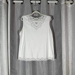 Coldwater Creek Shell Size XL (16) Cottage Twee Boho